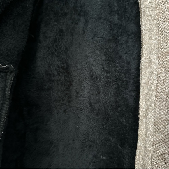 Buffalo David Bitton Tan Men's Full-Zip Knit with Sherpa Lining Size XXL - Picture 4 of 7